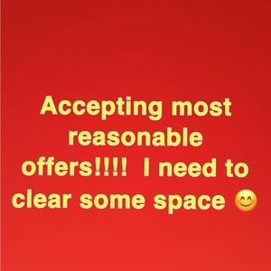 Open to offers!!